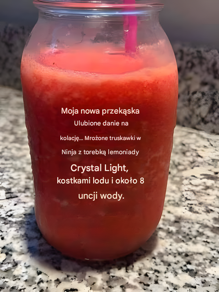 Ninja Slushie z truskawkową lemoniadą: Ochłodź się po dniu tym letnim przysmakiem!