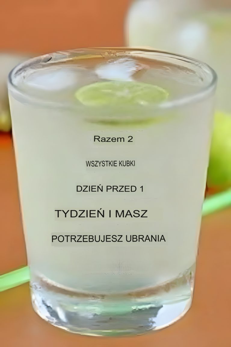 Wystarczą dwie filiżanki dziennie przez tydzień, a nie będziesz już potrzebować żadnych ubrań.