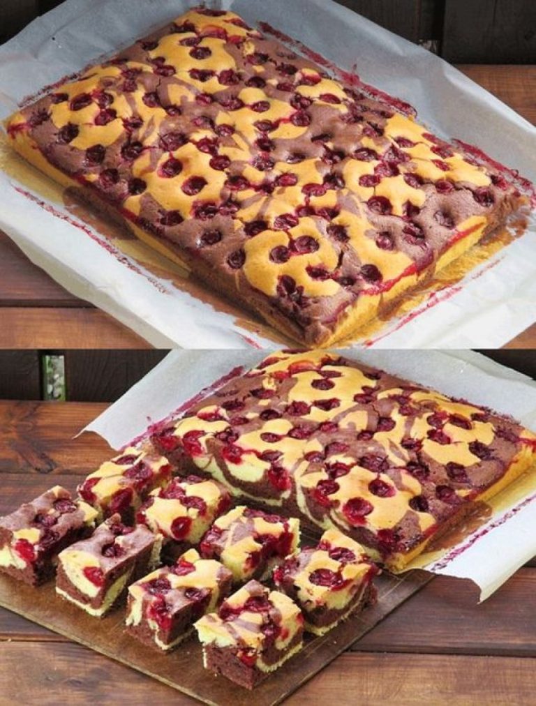 Wow, jestem tym zachwycony, 3-minutowe ciasto wiśniowe