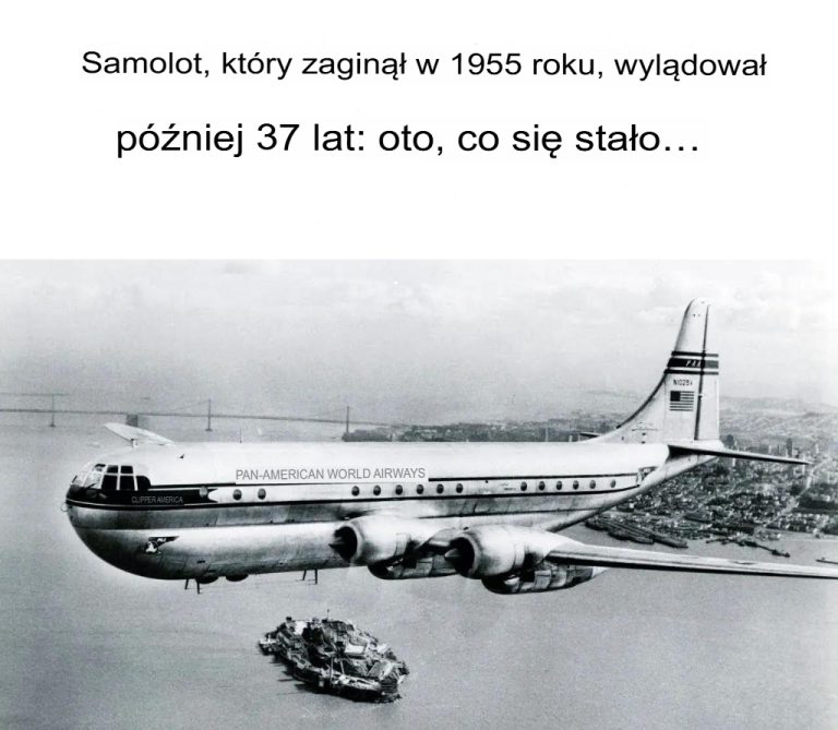 Samolot, który zniknął w 1955 roku, powraca po 37 latach. Oto, co się wydarzyło…