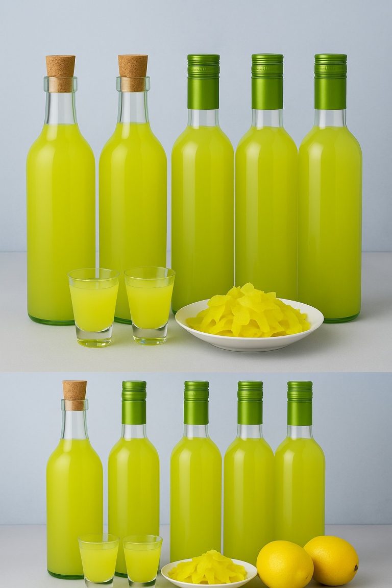 Domowy Limoncello – Tradycyjny włoski przepis z prawdziwym cytrynowym smakiem