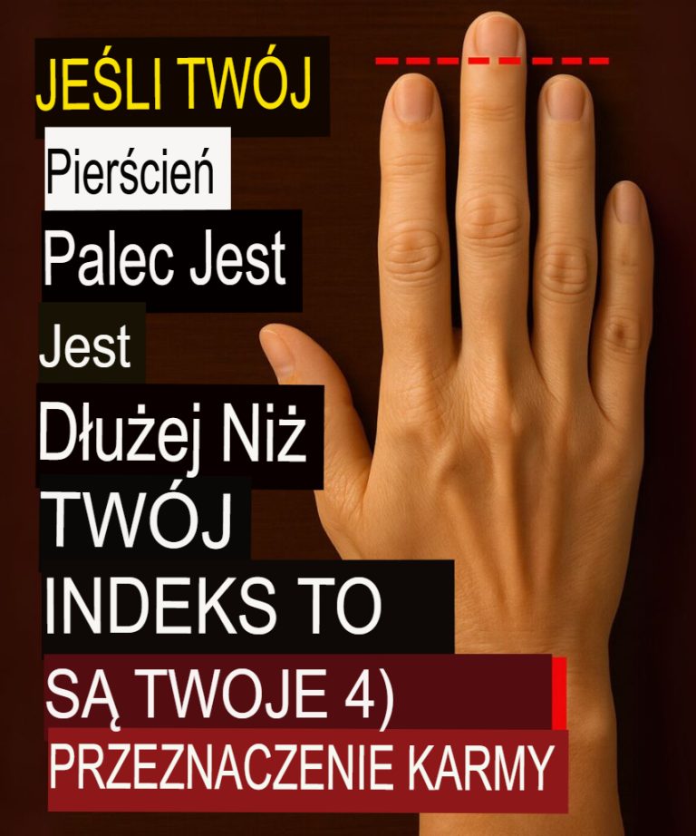 Ukryte znaczenie posiadania palca serdecznego dłuższego od palca wskazującego: znak duszy