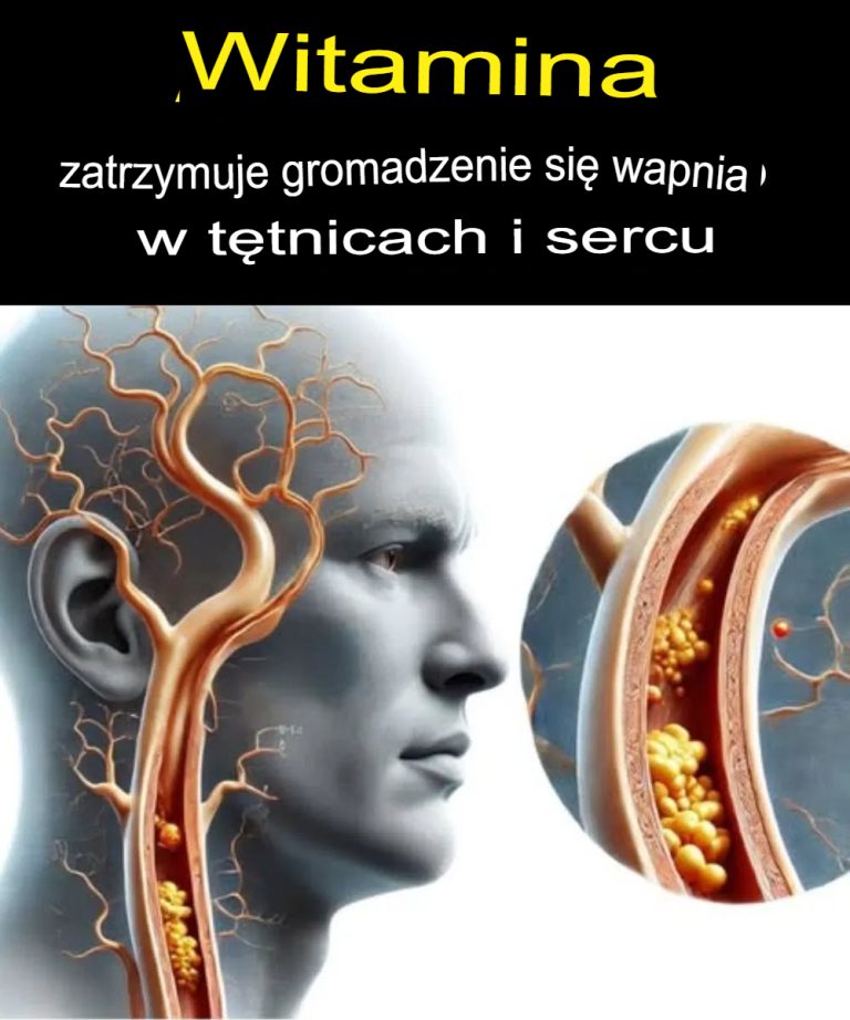 1 Witamina zapobiega gromadzeniu się wapnia w tętnicach i sercu