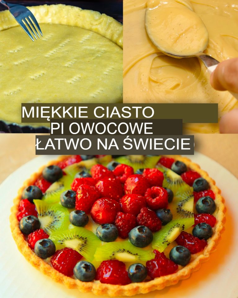 Tarta z miękkimi owocami