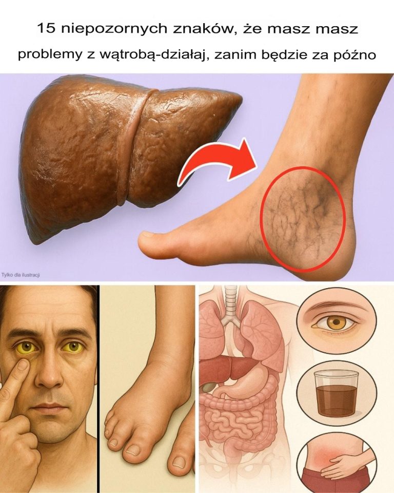 15 cichych oznak, że Twoja wątroba ma problemy – działaj, zanim będzie za późno