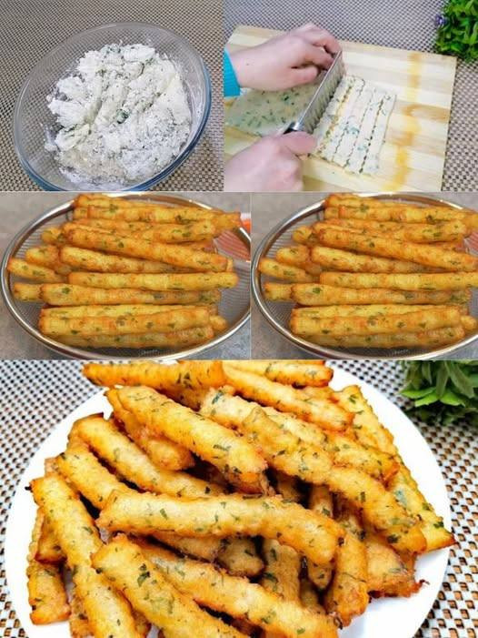 Paluszki gourmet z serem i papryką: