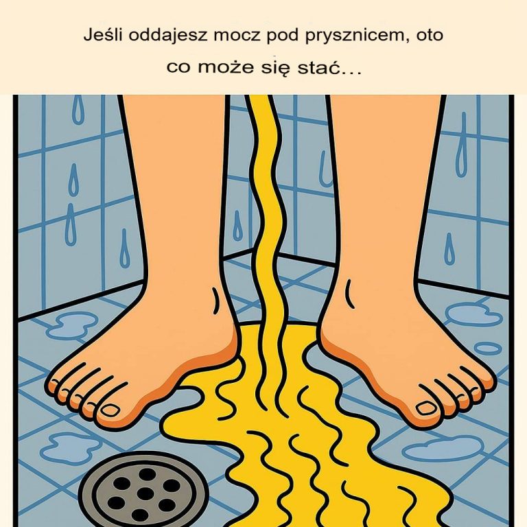 Będziesz zaskoczony tym, co się stanie, jeśli sikasz pod prysznicem
