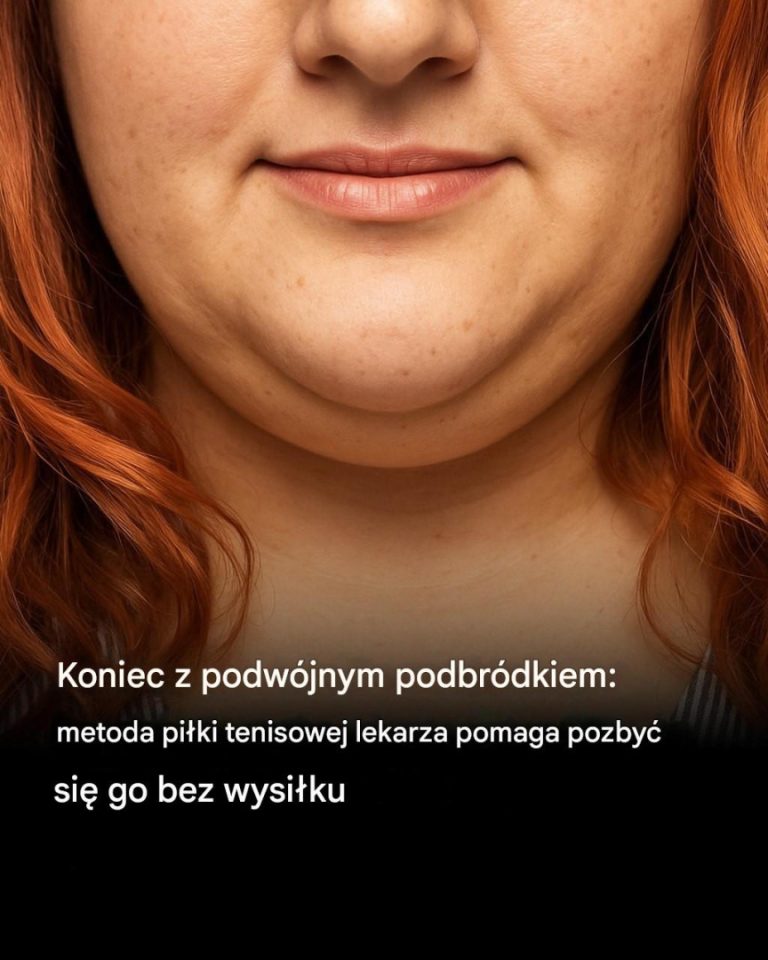 Podwójny podbródek: Lekarz zaleca metodę piłki tenisowej, aby łatwo się go pozbyć