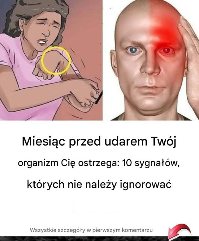 Miesiąc przed udarem serca – jak organizm Cię ostrzega?