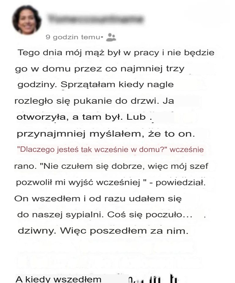 Nieznajomy, który nosił twarz mojego męża