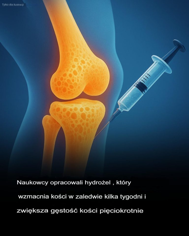 Naukowcy opracowali wstrzykiwalny hydrożel wzmacniający kości