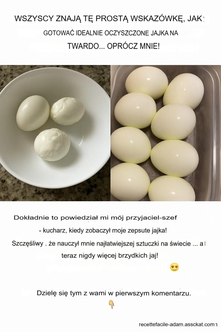Sprytna wskazówka szefa kuchni, jak uzyskać idealnie obrane jajka na twardo