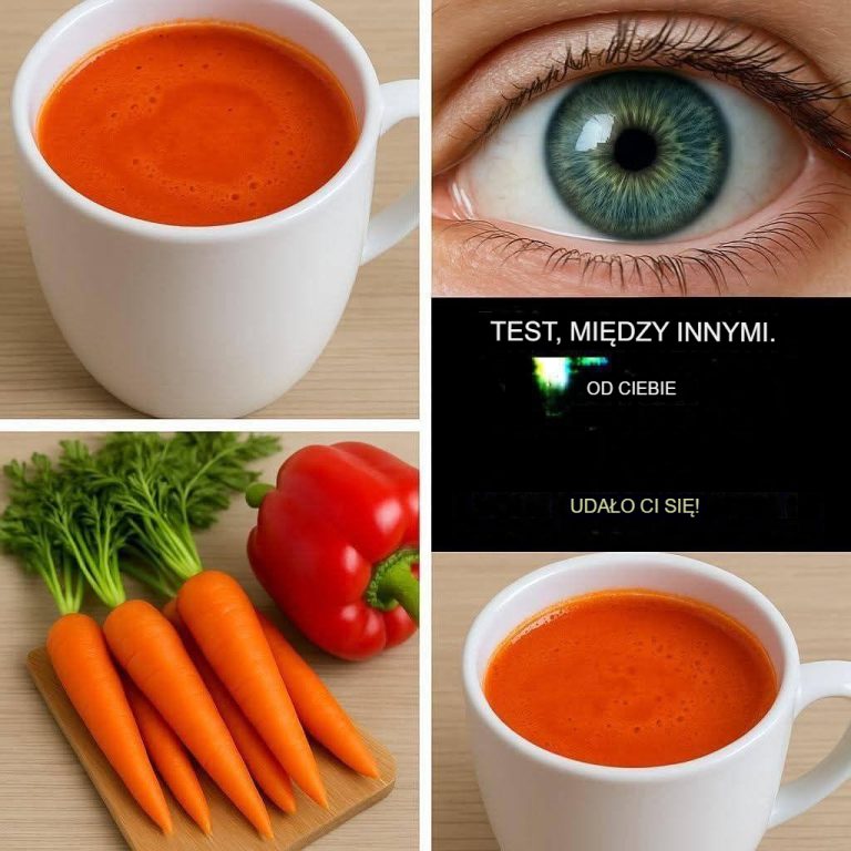 Uzyskaj ponownie krystalicznie czysty wzrok dzięki temu pysznemu napojowi!