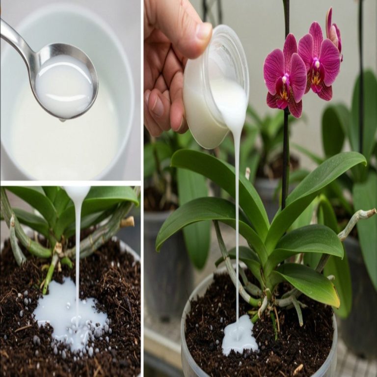 Dałam im tylko jedną łyżkę stołową! Nagle cały ogród orchidei rozrósł się cudownie – ta sztuczka naprawdę działa.