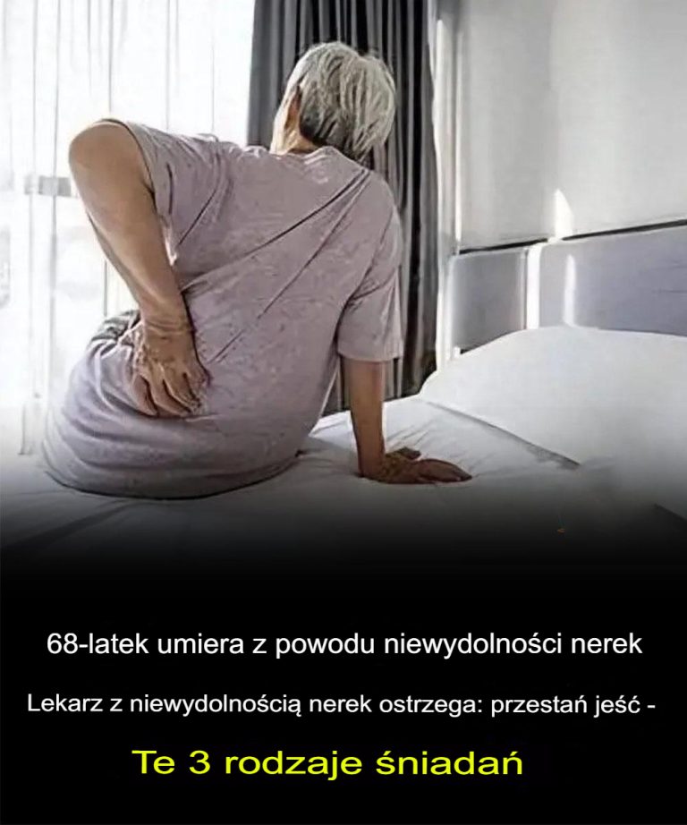 68-letni mężczyzna zmarł z powodu niewydolności nerek – lekarz ostrzega: przestań jeść te 3 produkty śniadaniowe
