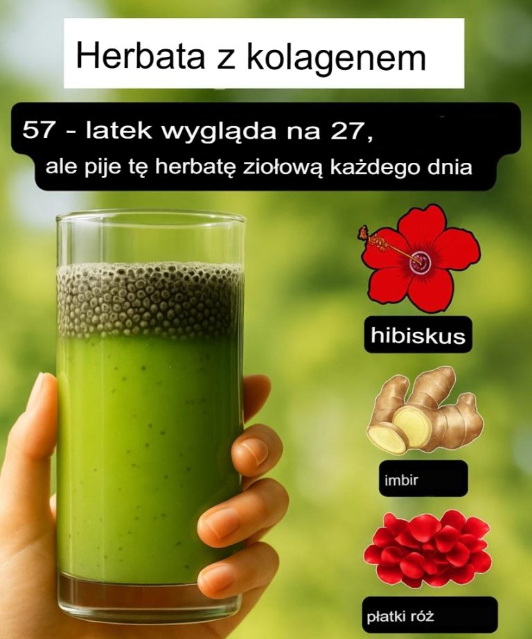 Herbata ziołowa wzmacniająca kolagen