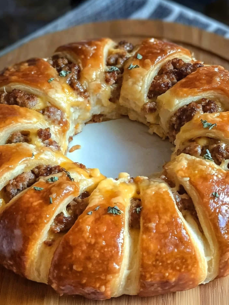 Wurst-Käse-Croissant