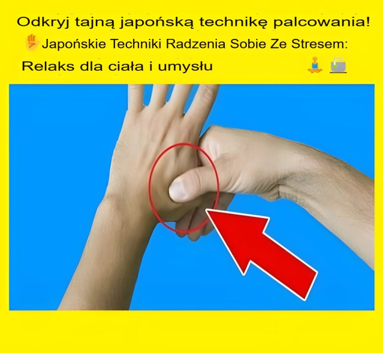 5-minutowe leczenie: Sekrety japońskiej metody palców