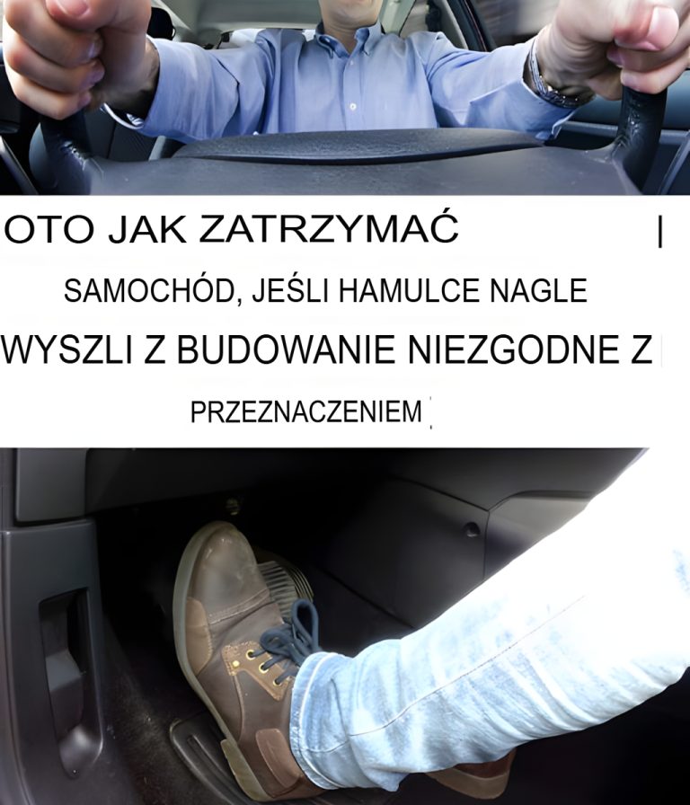 Jak zatrzymać samochód, gdy hamulce nagle przestają działać