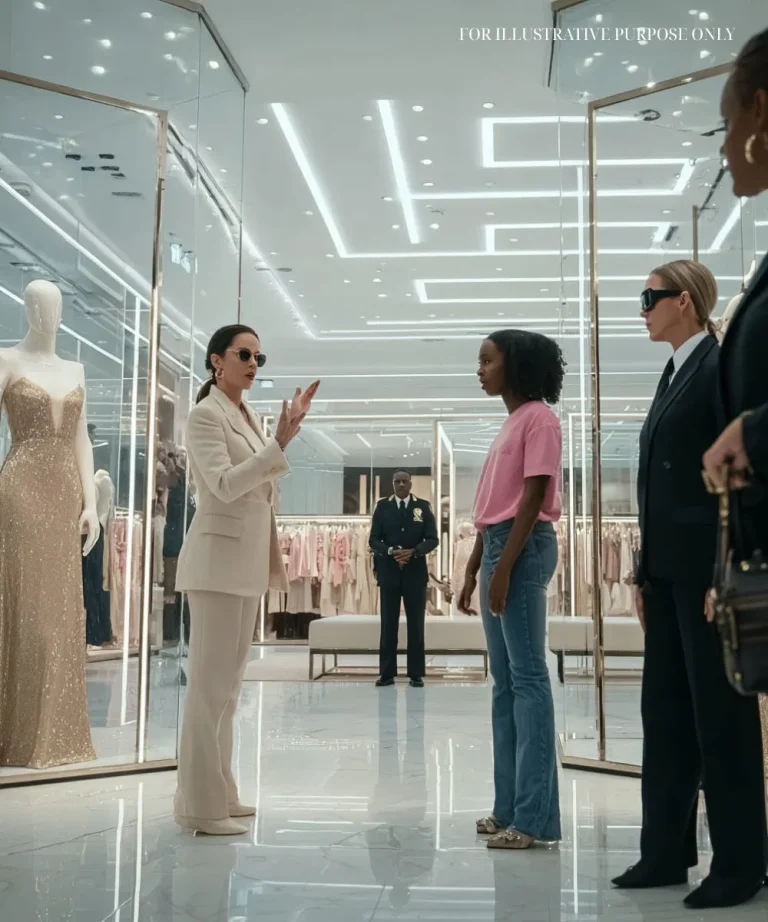 Fashion Store Manager Tries to Bu:ll:y a Black Girl — But Her Mother Appears, Making Manager Regret It…
