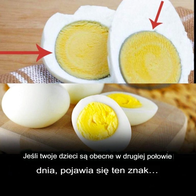 Co jest przyczyną zielonego pierścienia wokół żółtka na ugotowanych na twardo jajkach?