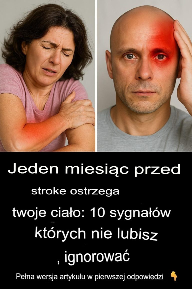 Twój organizm ostrzega Cię miesiąc przed udarem: 10 sygnałów, których nie należy ignorować