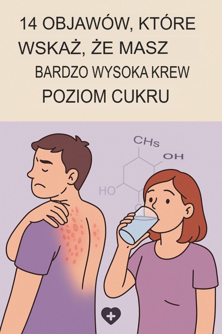 Objawy wskazujące na zbyt wysoki poziom cukru we krwi
