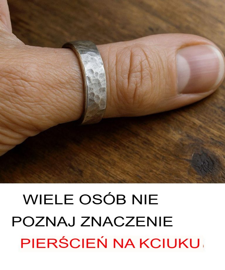Wiele osób nie wie, co oznacza pierścionek na kciuku. Przeczytaj więcej w pierwszym komentarzu 😮⬇️