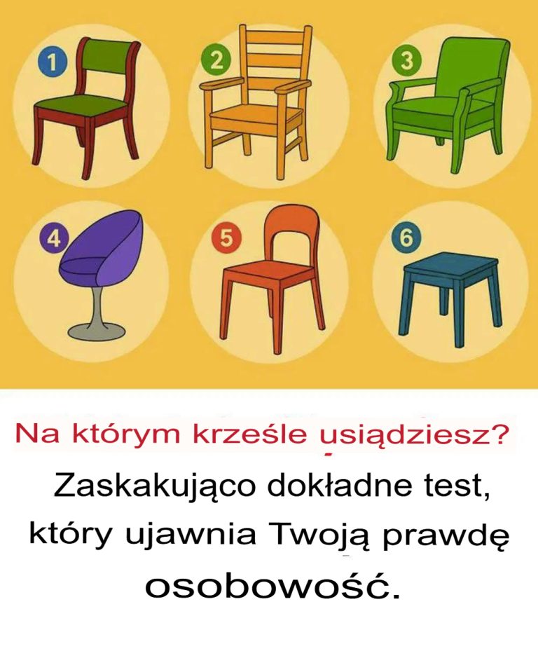 Które krzesło byś wybrał? Test osobowości, który ujawnia więcej, niż myślisz