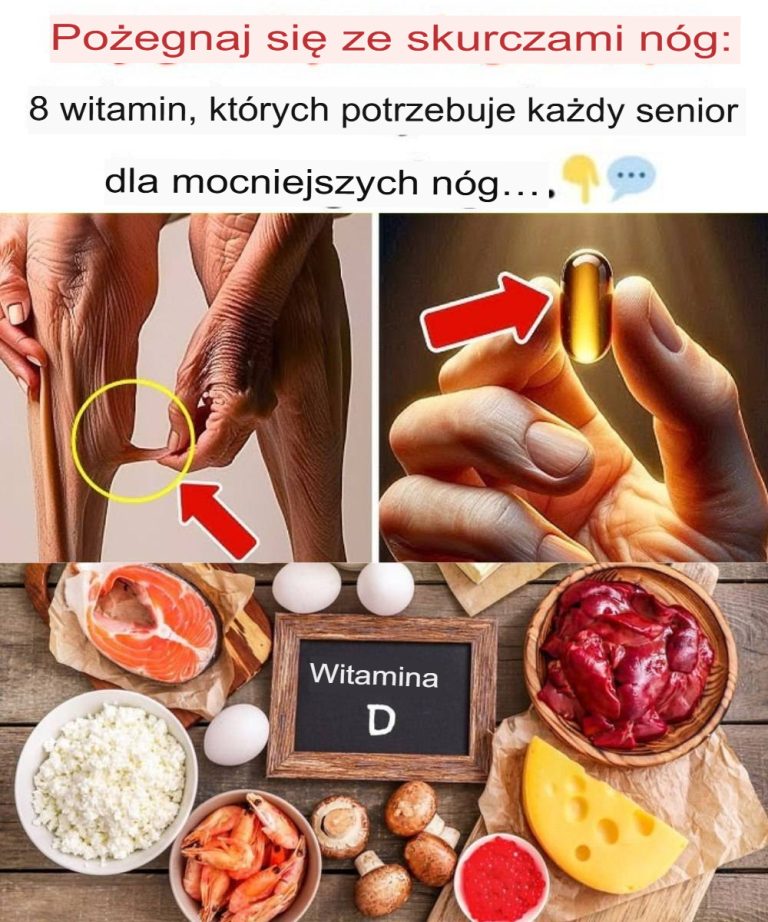 Pożegnaj skurcze nóg: 8 witamin, których potrzebuje każda osoba starsza, aby mieć mocniejsze nogi