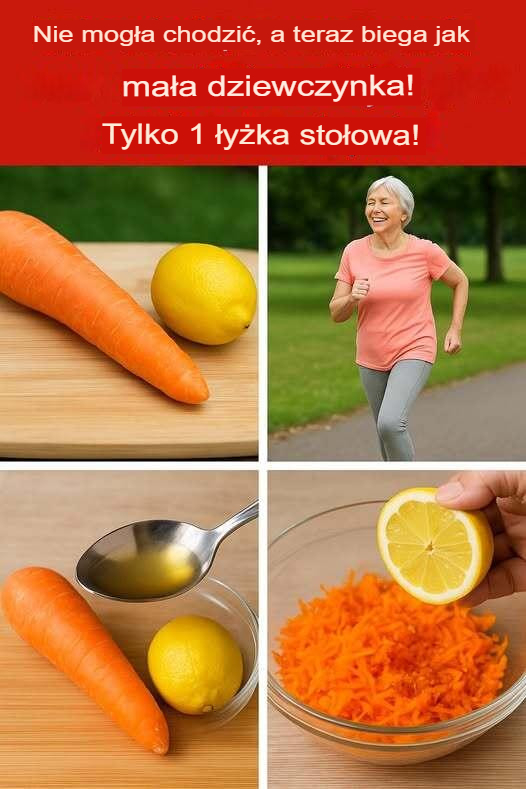 Odkryj na nowo swoją mobilność dzięki kuracji z cytryny i marchewki