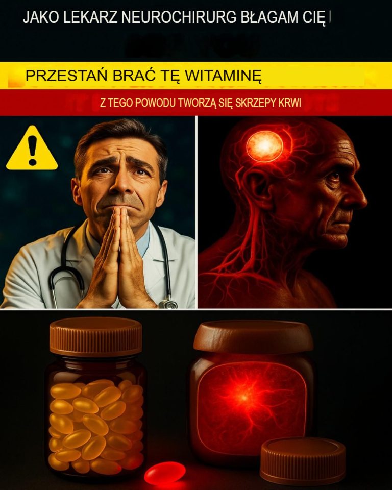 Jako neurolog jestem ZSZOKOWANY: TA witamina zwiększa ryzyko udaru mózgu z dnia na dzień | Porady zdrowotne dla seniorów