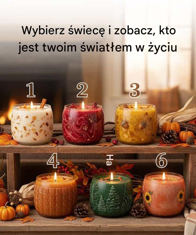 Wybierz świecę – i odkryj, kto jest przewodnim światłem w Twoim życiu