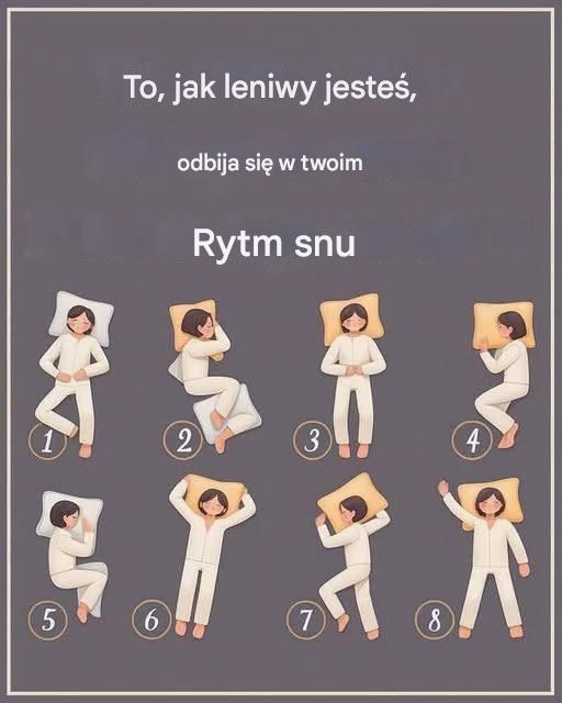 Jak pozycja, w której śpisz, ujawnia, czy jesteś leniwy