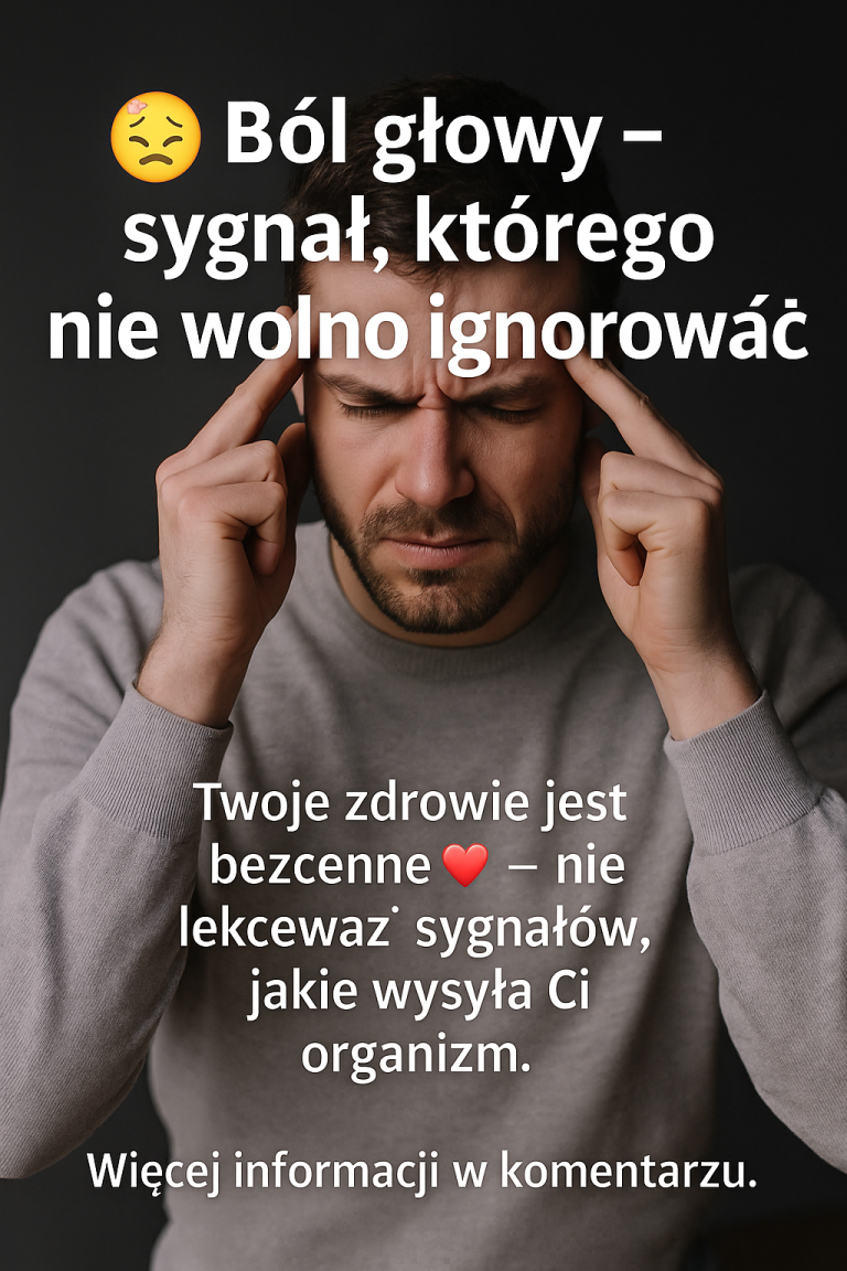 „Twój ból głowy jest normalny... i możesz go odczuwać w domu!”