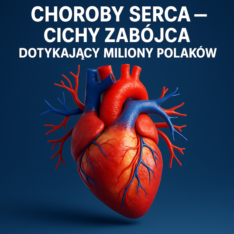 „Choroby serca – cichy zabójca, który dotyka miliony Polaków