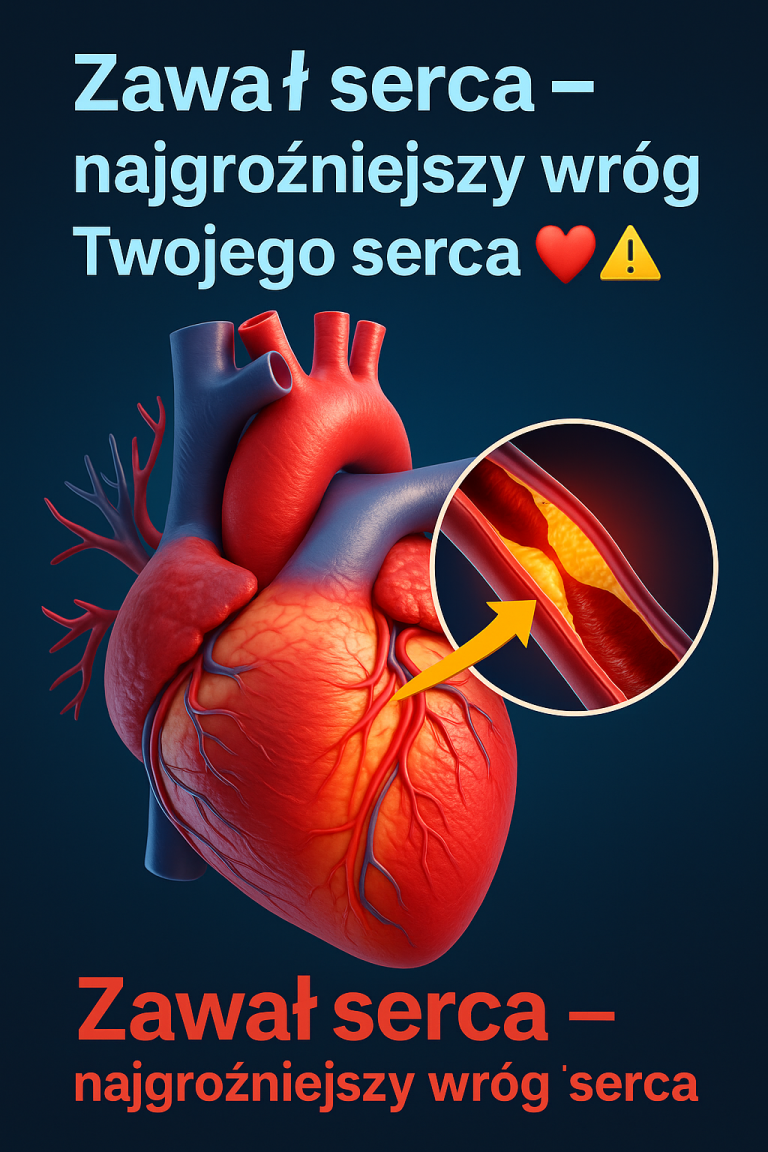 „Zawał serca – najgroźniejszy wróg Twojego serca Uważaj i wpisz link w komentarzu