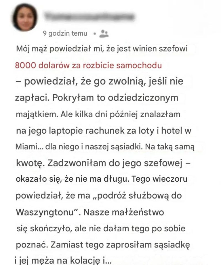 On skłamał. On oszukiwał. Ugotowałem obiad i pozwoliłem prawdzie dojść do głosu.