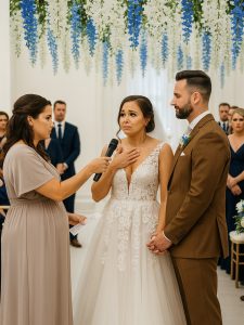 W dniu mojego ślubu moja ciężarna była żona przyszła mi pogratulować — ale jedno pytanie od mojej narzeczonej ujawniło sekret, który zniszczył wszystko…
