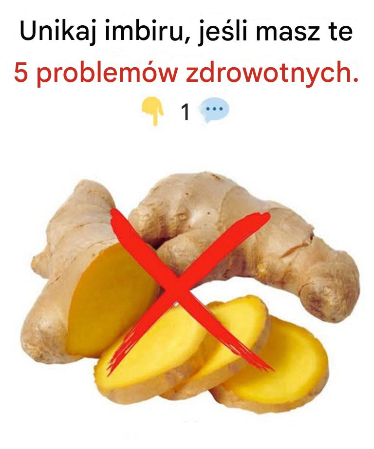 Unikaj herbaty imbirowej, jeśli masz TE problemy zdrowotne