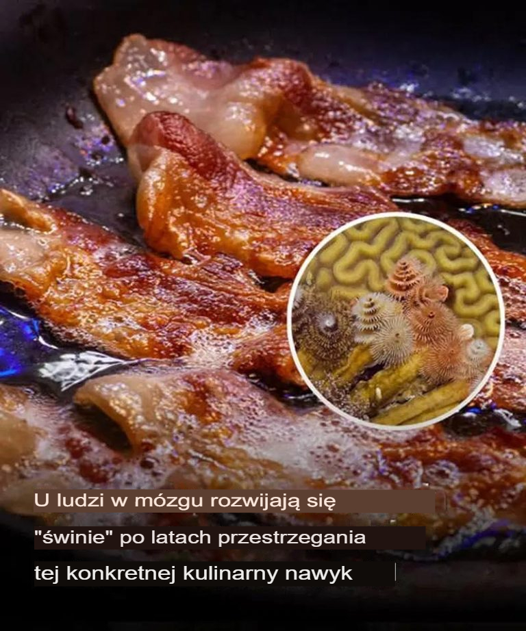 U mężczyzny, który przez lata stosował ten specyficzny zwyczaj kulinarny, w mózgu pojawiły się „robaki świńskie”