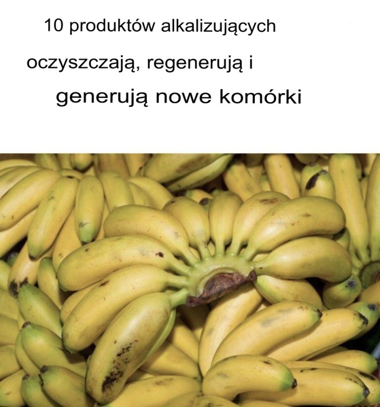 10 produktów alkalizujących, które oczyszczają, naprawiają i tworzą nowe komórki w organizmie