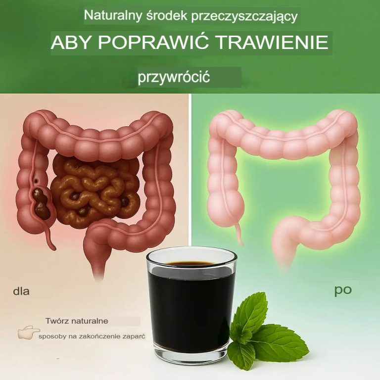 Naturalny środek przeczyszczający, który przywraca trawienie i zapobiega zaparciom