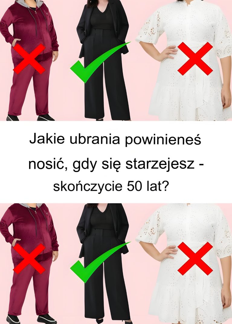 Jakie ubrania powinnaś nosić, jeśli masz ponad 50 lat?
