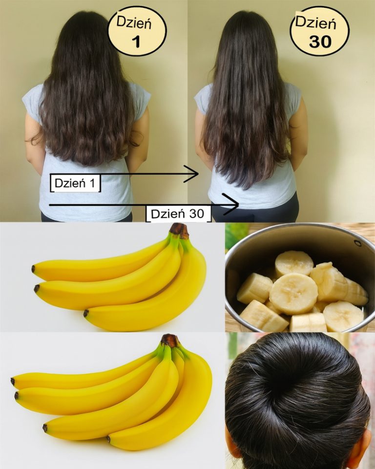 Dlaczego ludzie używają skórek bananów w pielęgnacji włosów