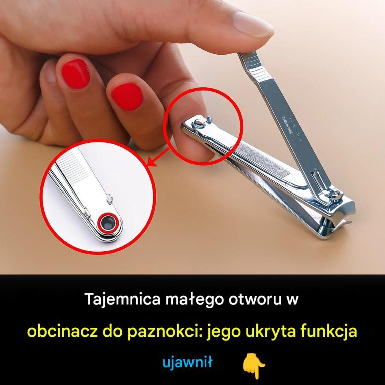 Sekretna moc małego otworu w obcinaczu do paznokci: 6 genialnych zastosowań, o których nie wiedziałeś