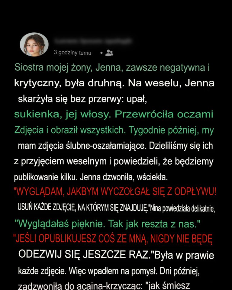 Moja szwagierka nienawidziła każdego zdjęcia z naszego ślubu i żądała, żebyśmy je usunęli – ale ja miałam lepszy pomysł