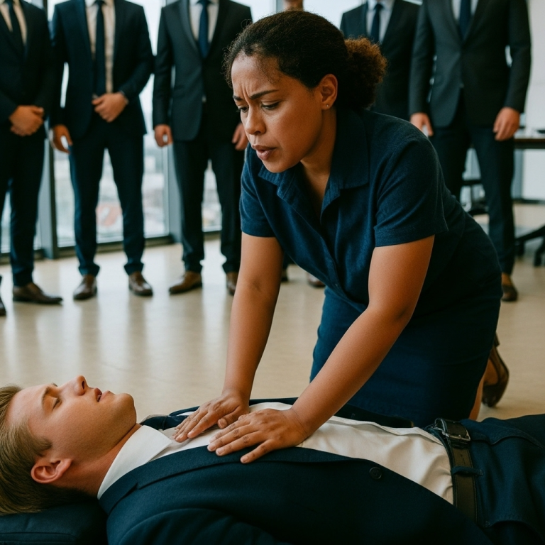 Sprzątaczka pocałowała swojego miliardera, żeby uratować mu życie – to, co wydarzyło się później, zaszokowało wszystkich