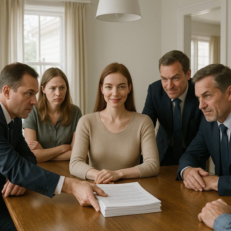 Po tym, jak odmówiłem oddania spadku mojej matce, zaprosiła mnie na spotkanie rodzinne...