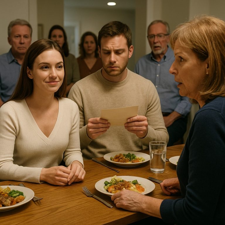 Teściowa potrząsnęła kopertą z wynikami DNA. Wszyscy obecni zamarli na słowa synowej! ...